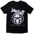 Judas Priest Angel Of Retribution Headshot (Back Print) Black L Camiseta de manga corta