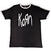 Tricou Korn Logo (Ringer) Black L Tricou