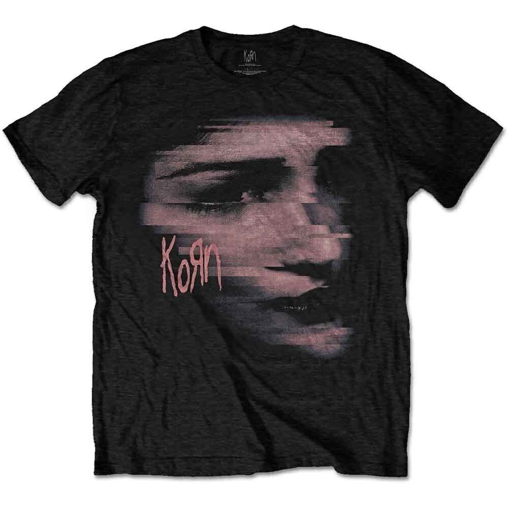 Skjorte Korn Chopped Face Black 2XL Skjorte