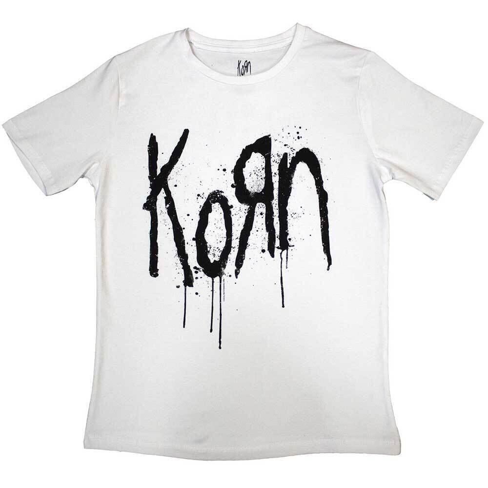 T-shirt Korn Still A Freak (Back Print) White L Feminino T-shirt