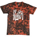 Korn Logo Outline (Wash Collection) Red M T-Shirt