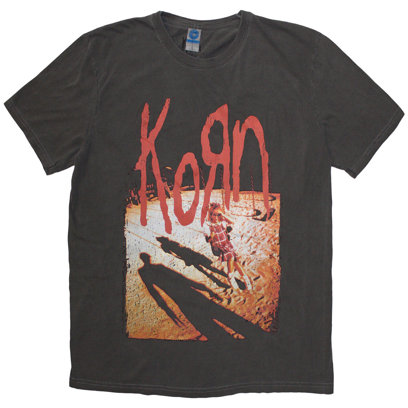 Tricou Korn Shadow Playground (Wash Collection) Black Wash L Tricou