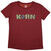 T-Shirt Korn Doll Issues (Back Print) Red 2XL Ladies T-Shirt