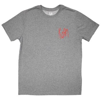 T-shirt Korn Mini Red Logo Grey XL T-shirt - 1