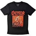 Kreator Pleasure To Kill (Back Print) Black XL T-shirt