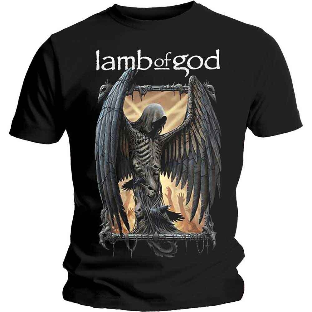 T-shirt Lamb Of God Winged Death Black L T-shirt