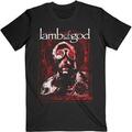 Lamb Of God Gas Masks Waves Black XL Camiseta de manga corta