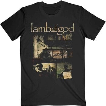 Marškinėliai Lamb Of God Album Collage Black 2XL Marškinėliai - 1
