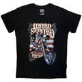 Lynyrd Skynyrd Ride Free Black XL Camiseta de manga corta