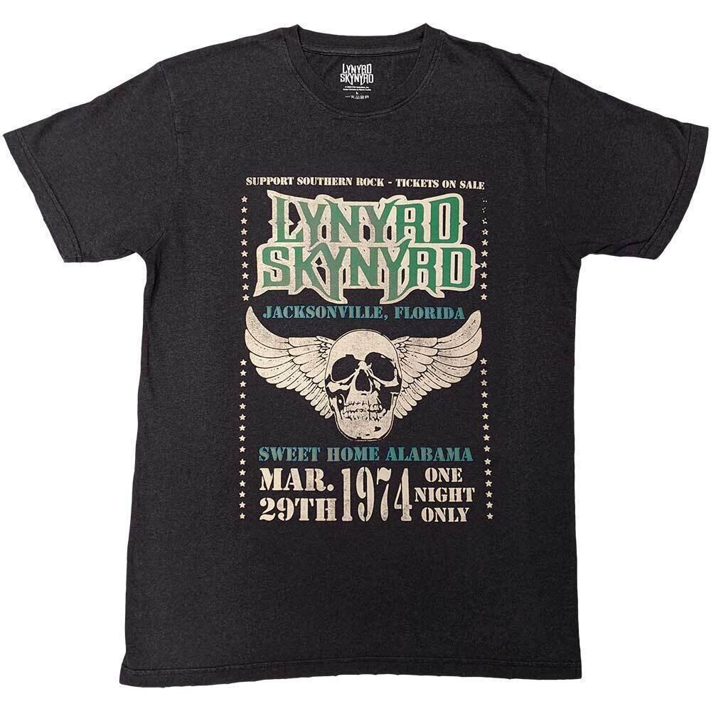 Риза Lynyrd Skynyrd Winged Skull Black 2XL Риза