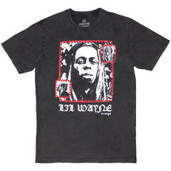 T-Shirt Lil Wayne Mono Photo Charcoal Grey 2XL T-Shirt