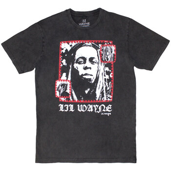 T-Shirt Lil Wayne Mono Photo Charcoal Grey 2XL T-Shirt - 1