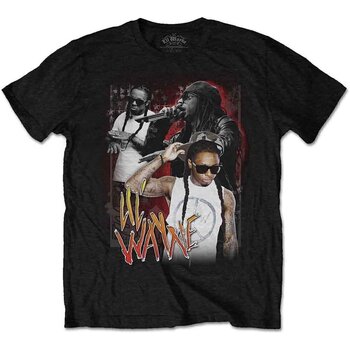 Tricou Lil Wayne 90s Homage Black S Tricou - 1