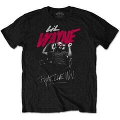 T-Shirt Lil Wayne Fight, Live, Win Black 2XL T-Shirt