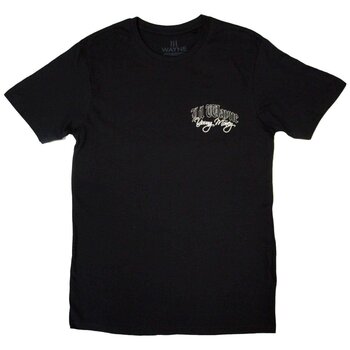 T-Shirt Lil Wayne Face Infill (Back Print) Black M T-Shirt - 1