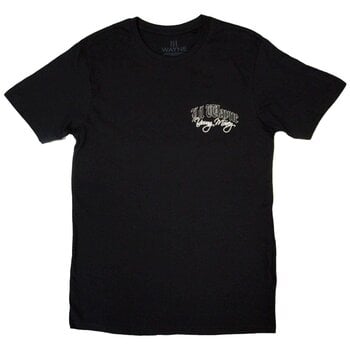T-Shirt Lil Wayne Face Infill (Back Print) Black 2XL T-Shirt - 1