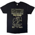 Led Zeppelin TSRTS World Premier Black L T-Shirt