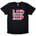 Skjorte Led Zeppelin Union Jack Type Black XL Skjorte