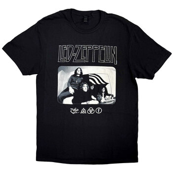 Košulja Led Zeppelin Icon Logo Photo Black XL Košulja - 1