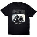 Led Zeppelin Icon Logo Photo Black XL Koszulka