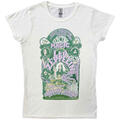 Led Zeppelin Electric Magic White L De mujer Camiseta de manga corta