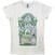 T-Shirt Led Zeppelin Electric Magic White 2XL Ladies T-Shirt