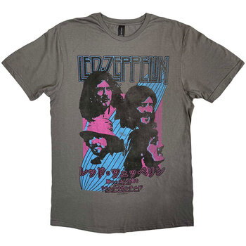 T-shirt Led Zeppelin Japanese Blimp Charcoal Grey XL T-shirt - 1