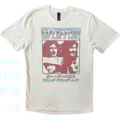 T-Shirt Led Zeppelin Japanese Poster Natural 2XL T-Shirt