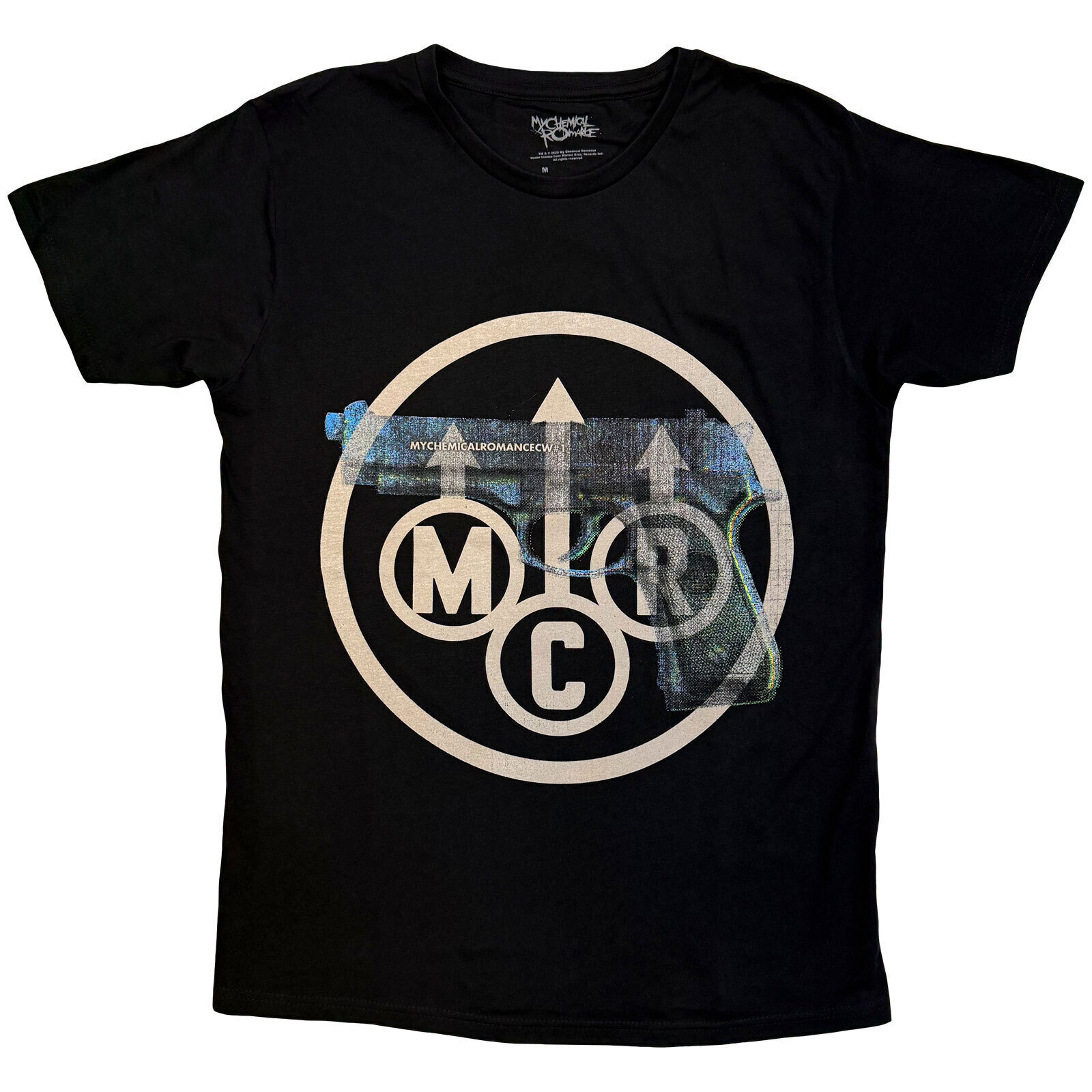T-Shirt My Chemical Romance Gunner Black 2XL T-Shirt