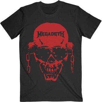 Tricou Megadeth Vic Hi-Contrast Red Black M Tricou - 1