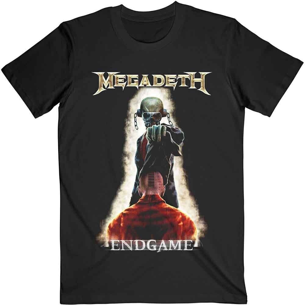 Skjorte Megadeth Vic Removing Hood Black XL Skjorte