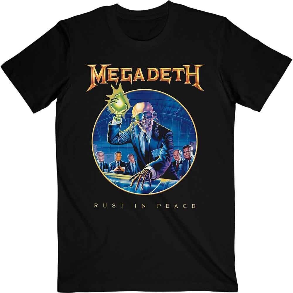 Košulja Megadeth Rust In Peace Anniversary Black S Košulja