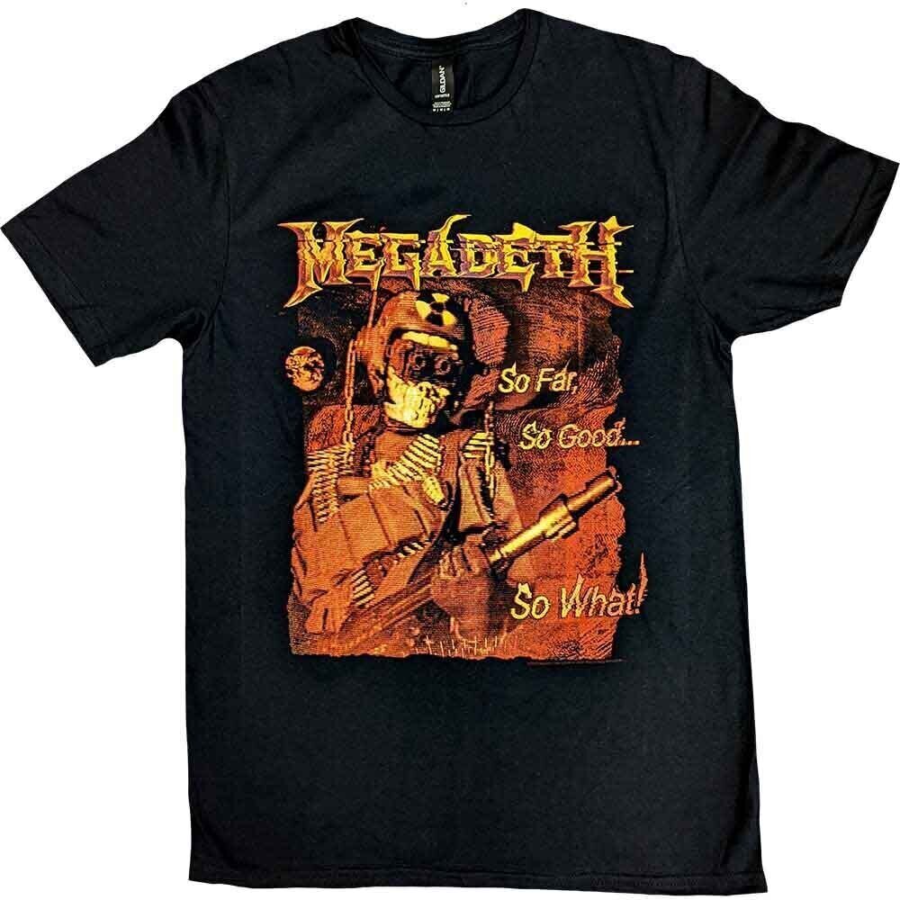 T-shirt Megadeth SFSGSW Tonal Glitch Black L T-shirt