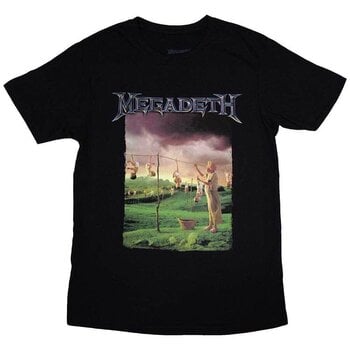 T-Shirt Megadeth Youthanasia Tracklist (Back Print) Black XL T-Shirt - 1