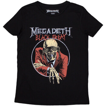 Marškinėliai Megadeth Black Friday (Back Print) Black M Moteriški Marškinėliai - 1