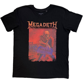 T-Shirt Megadeth Peace Sells Album Cover (Back Print) Black 2XL T-Shirt - 1