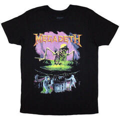 Skjorte Megadeth Contaminated (Back Print) Black XL Skjorte