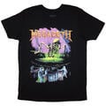Megadeth Contaminated (Back Print) Black XL T-shirt
