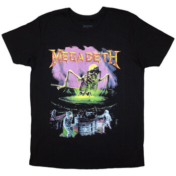 T-särk Megadeth Contaminated (Back Print) Black 2XL T-särk - 1