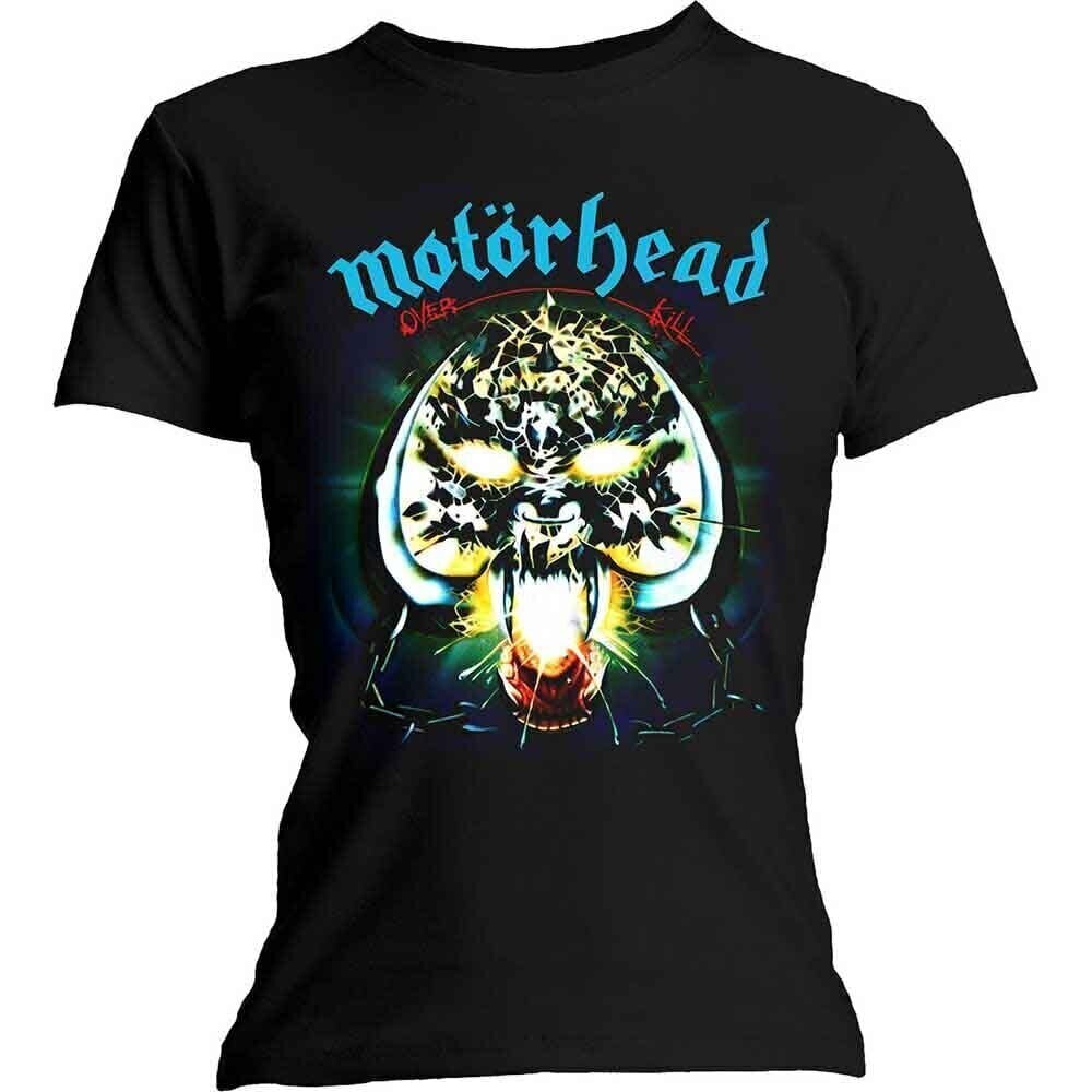 T-Shirt Motörhead Overkill Black 2XL Ladies T-Shirt