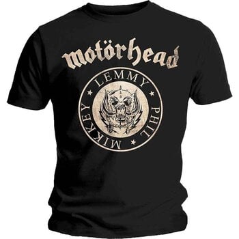 Shirt Motörhead Undercover Seal Newsprint Black M Shirt - 1