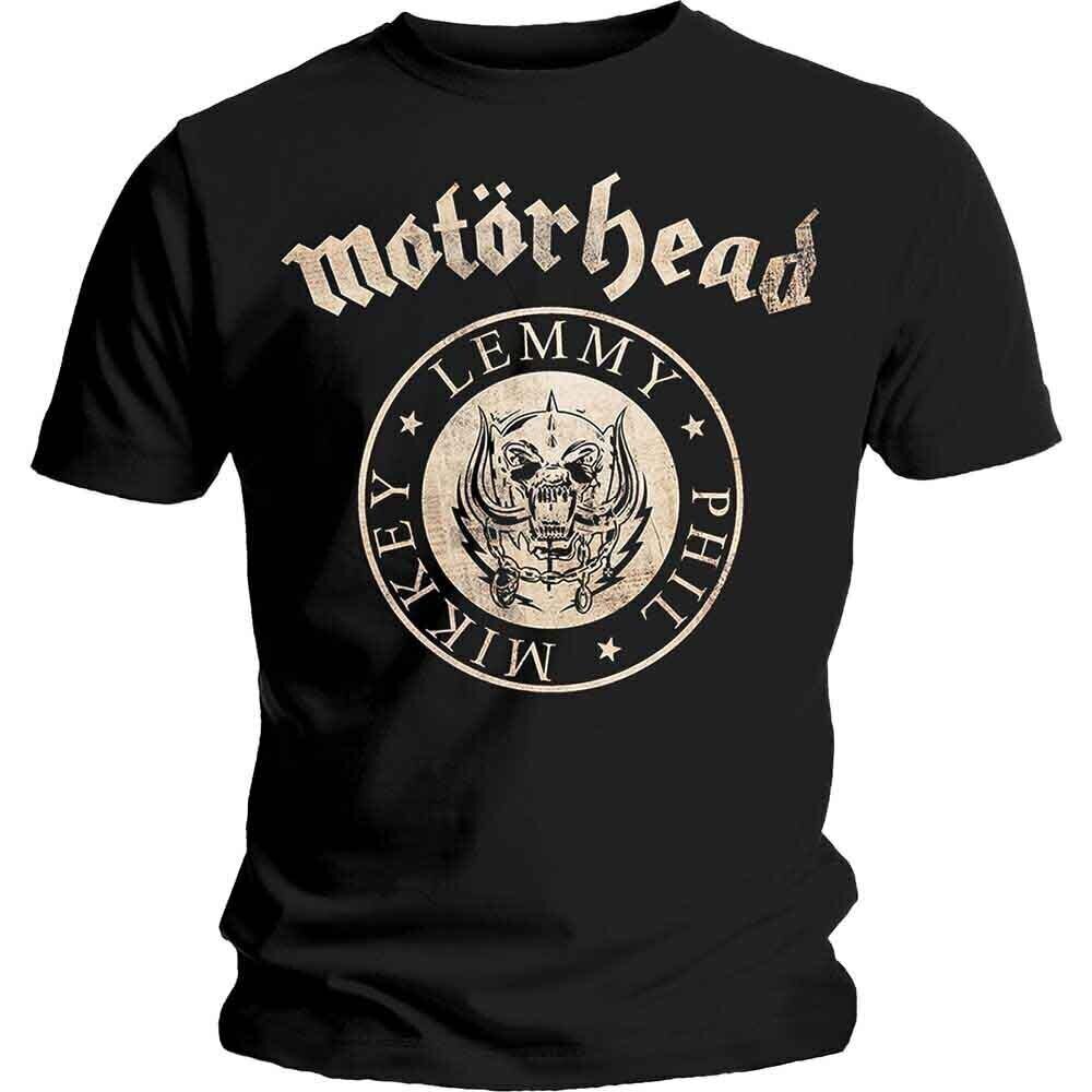 Skjorte Motörhead Undercover Seal Newsprint Black XL Skjorte