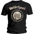 Motörhead Undercover Seal Newsprint Black XL T-Shirt
