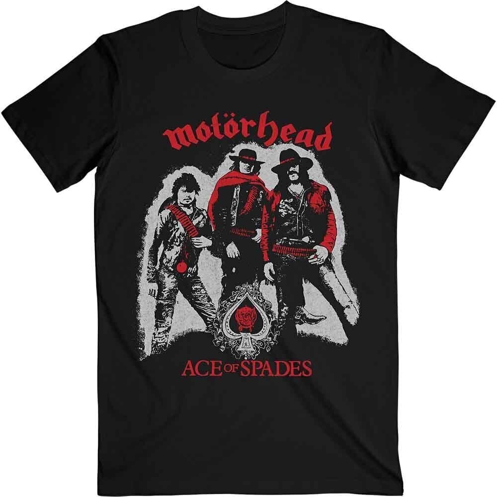 T-Shirt Motörhead Ace of Spades Cowboys Black 2XL T-Shirt
