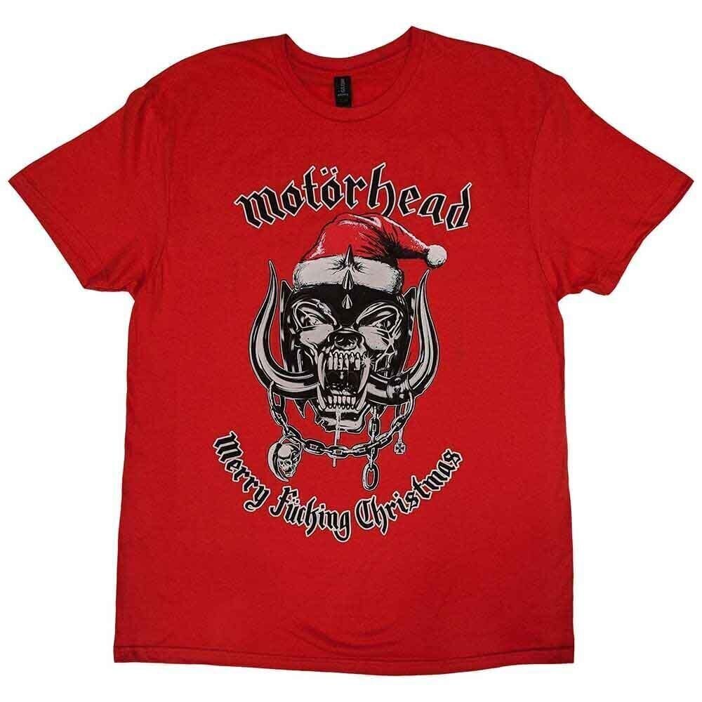T-shirt Motörhead Christmas 2017 (Back Print) Red L T-shirt
