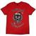 Риза Motörhead Christmas 2017 (Back Print) Red XL Риза