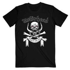Shirt Motörhead March or Die Lyrics (Back Print)