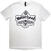 T-shirt Motörhead 50 Years Ace Wings Emblem White L T-shirt