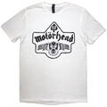Motörhead 50 Years Ace Wings Emblem White XL T-särk