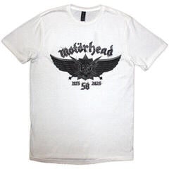 T-Shirt Motörhead 50 Years Wings Badge
